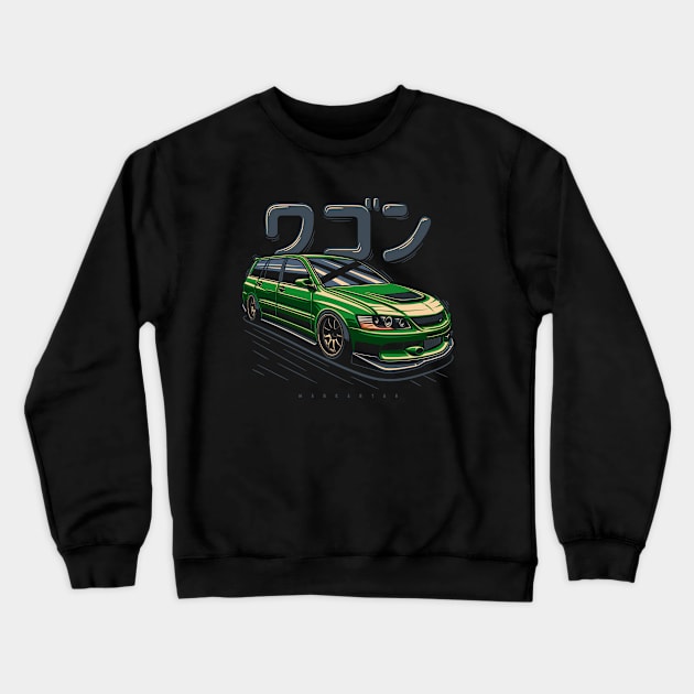 EVO 9 Wagon Crewneck Sweatshirt by Markaryan